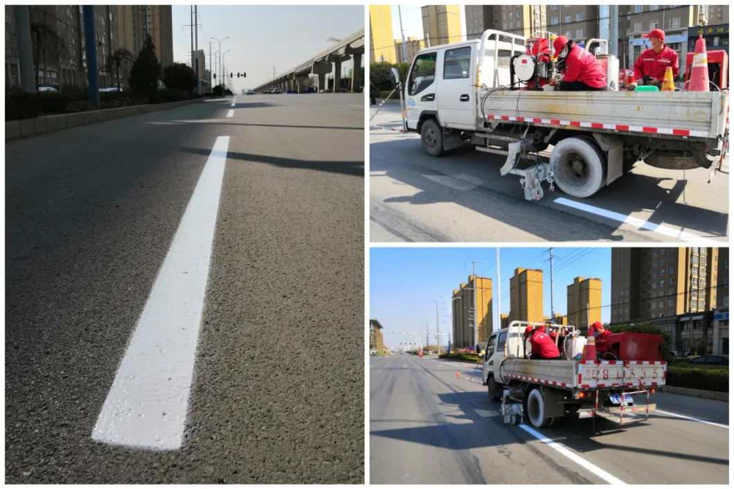 Vehicle-Mounted Road Line Airless Paint Sprayer with Airless Spraying Application